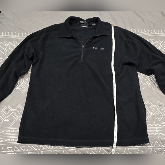 Marmot Men's Fleece Quarter Zip Pullover Sweater Size XL - Picture 5 of 7